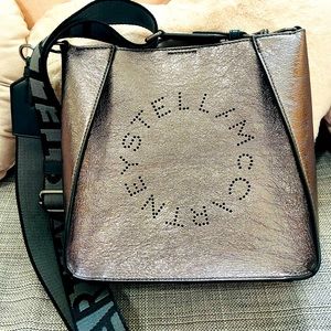 STELLA MCCARTNEY STELLA LOGO SHOULDER BAG